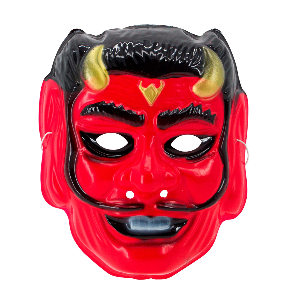MASCHERA DEMONE ACCESSORI TRAVESTIMENTO HALLOWEEN BAMBINO - 5448H