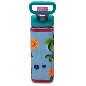 BORRACCIA QUADRATA GABBY'S DOLLHOUSE 500 ML IN PLASTICA RIUTILIZZABILE CON APERTURA A SCATTO - GD00073