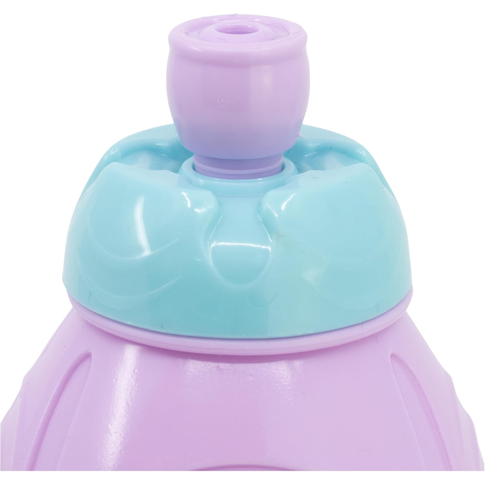 BORRACCIA GABBY'S DOLLHOUSE MODELLO SPORT IN PLASTICA MORBIDA RIUTILIZZABILE CON BECCUCCIO 400 ML. 