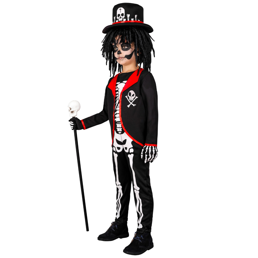 COSTUME VESTITO SACERDOTE VOODOO TRAVESTIMENTO PER BAMBINI HALLOWEEN CARNEVALE COSPLAY - 1884