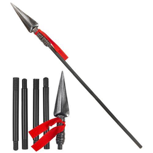 LANCIA ABBATTIBILE 150 CM ACCESSORIO PER TRAVESTIMENTI CARNEVALE HALLOWEEN COSPLAY