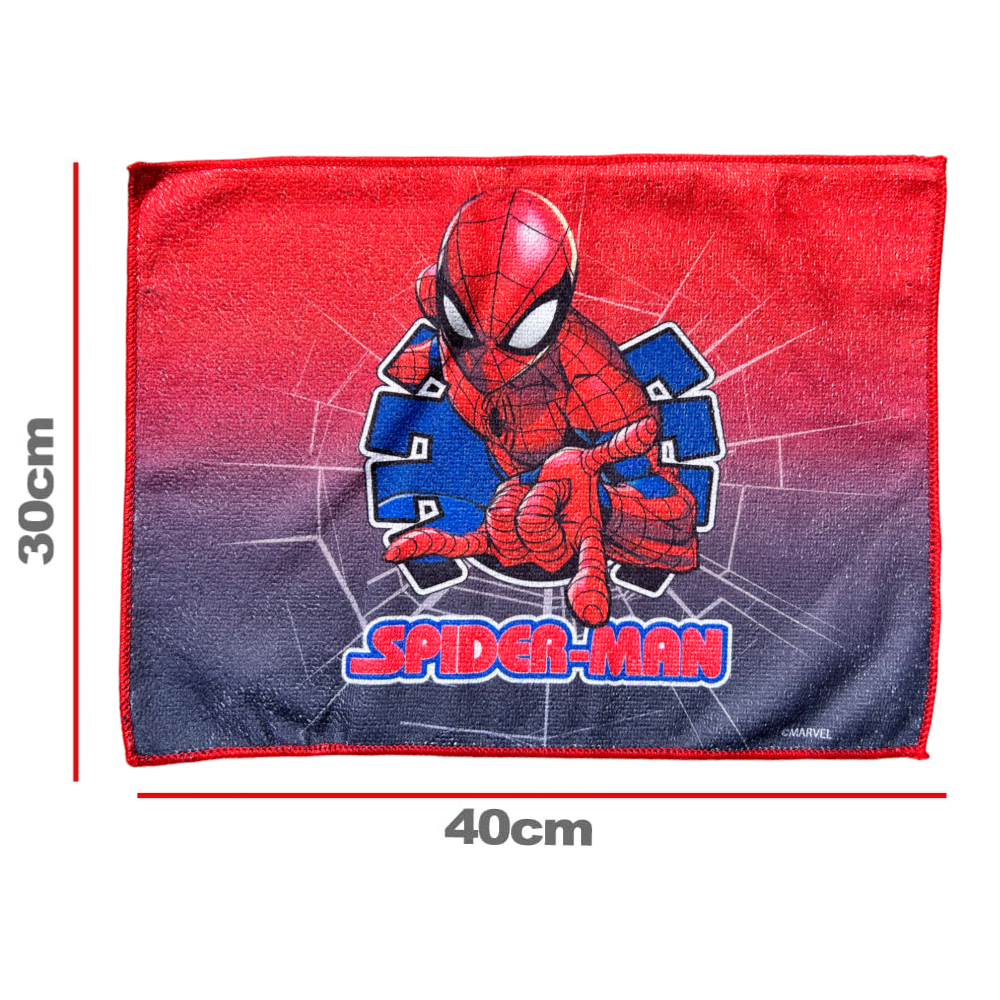 TOVAGLIETTA SPIDERMAN MARVEL IN TESSUTO DA COLAZIONE PRANZO CM.40X30 - SP1000