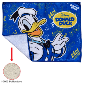 TOVAGLIETTA PAPERINO DISNEY IN TESSUTO DA COLAZIONE PRANZO CM.40X30 - DD1000