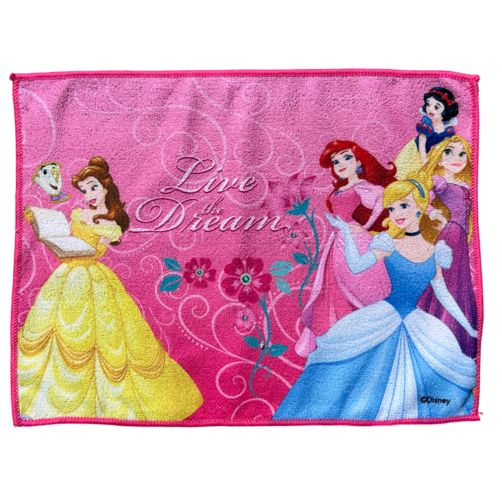 TOVAGLIETTA PRINCIPESSE DISNEY IN TESSUTO DA COLAZIONE PRANZO CM.40X30 - PR1000