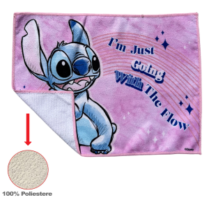 TOVAGLIETTA STITCH DISNEY IN TESSUTO DA COLAZIONE PRANZO CM.40X30 - LST0834-G