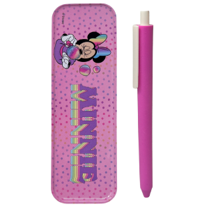 CUBO CANCELLERIA MINNIE MOUSE DISNEY CONFEZIONE 25 PEZZI KIT PER DISEGNARE E COLORARE - MIN0583