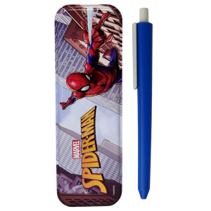 CUBO CANCELLERIA SPIDERMAN MARVEL CONFEZIONE 25 PEZZI KIT PER DISEGNARE E COLORARE - SP0583