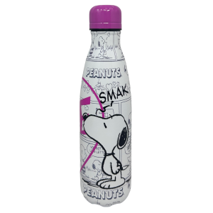 BOTTIGLIA TERMICA SNOOPY BORRACCIA IN ACCIAIO INOSSIDABILE 500 ML - P10246TE/B