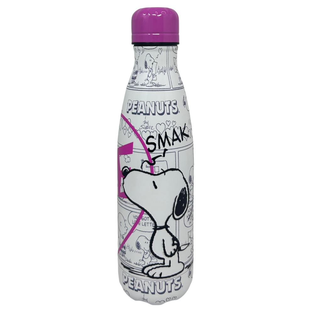 BOTTIGLIA TERMICA SNOOPY BORRACCIA IN ACCIAIO INOSSIDABILE 500 ML - P10246TE/B
