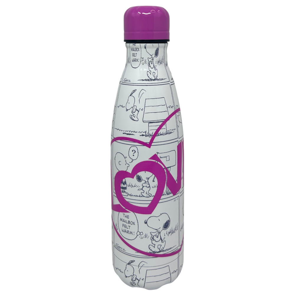 BOTTIGLIA TERMICA SNOOPY BORRACCIA IN ACCIAIO INOSSIDABILE 500 ML - P10246TE/B