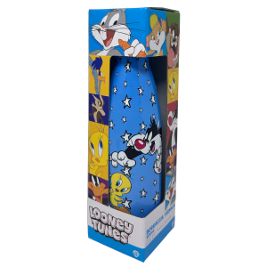 BOTTIGLIA TERMICA TITTI E SILVESTRO LOONEY TUNES BORRACCIA IN ACCIAIO INOSSIDABILE 500 ML - L09100TE/A