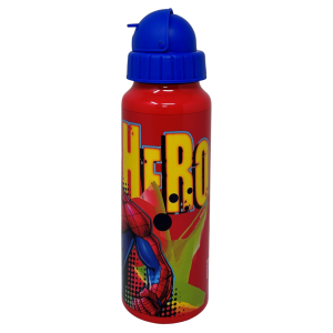 BORRACCIA IN ALLUMINIO CON CANNUCCIA SPIDERMAN MARVEL BOTTIGLIA PER BAMBINI 550 ML - M09510MC/B