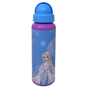 BORRACCIA IN ALLUMINIO CON CANNUCCIA FROZEN DISNEY BOTTIGLIA PER BAMBINI 550 ML - D09504MC/C