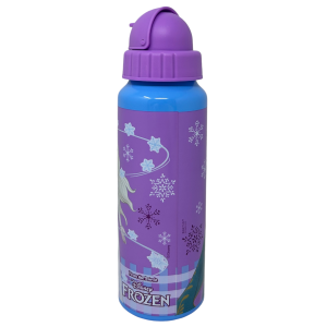 BORRACCIA IN ALLUMINIO CON CANNUCCIA FROZEN DISNEY BOTTIGLIA PER BAMBINI 550 ML - D09504MC/V