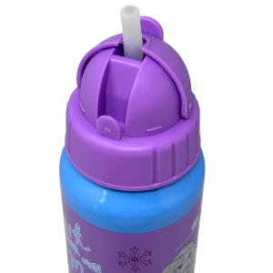 BORRACCIA IN ALLUMINIO CON CANNUCCIA FROZEN DISNEY BOTTIGLIA PER BAMBINI 550 ML - D09504MC/V