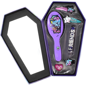 PORTAGIOIE MONSTER HIGH COMPLETO DI 6 PEZZI 4 ACCESSORI PER CAPELLI ANELLO E BRACCIALE - 23350