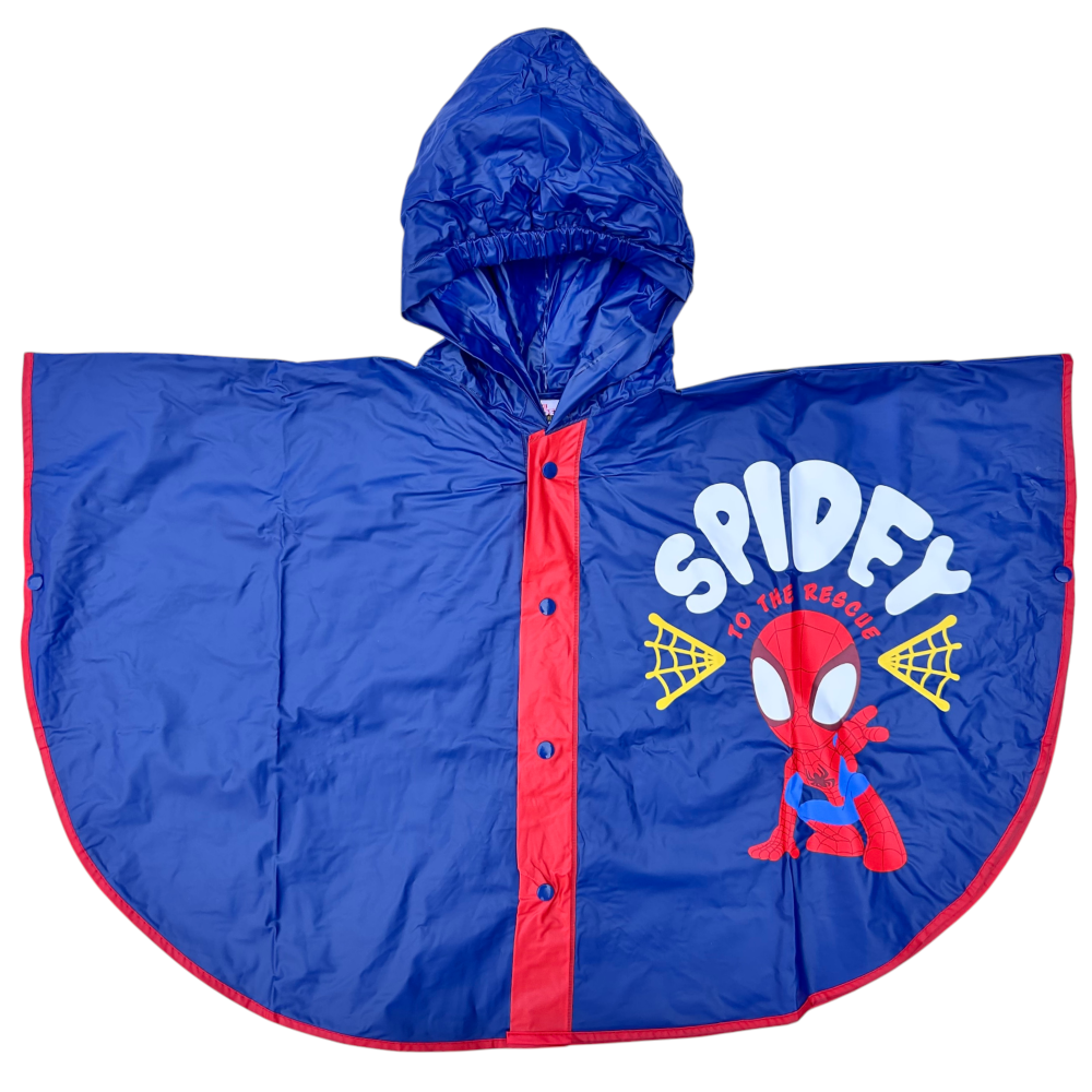 MANTELLA PIOGGIA SPIDEY MARVEL IMPERMEABILE PER BAMBINI ANTIPIOGGIA ANTIVENTO - M07617MC