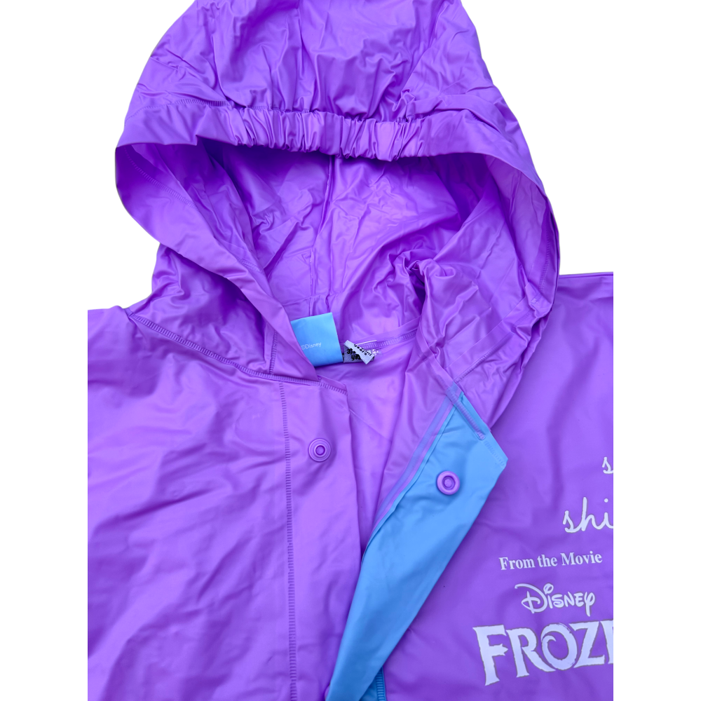MANTELLA PIOGGIA FROZEN DISNEY IMPERMEABILE PER BAMBINI ANTIPIOGGIA ANTIVENTO - D06503MC