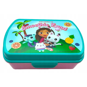 SET BORRACCIA IN ALLUMINIO E PORTAMERENDA GABBY'S DOLLHOUSE IN CONFEZIONE - GD00079