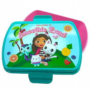 SET BORRACCIA IN ALLUMINIO E PORTAMERENDA GABBY'S DOLLHOUSE IN CONFEZIONE - GD00079