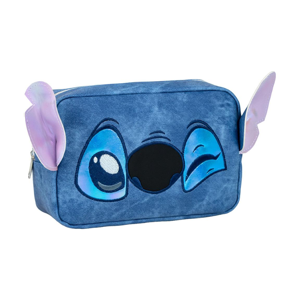 BEAUTY CASE STITCH DISNEY PORTA ACCESSORI DA BAGNO O VIAGGIO CON DETTAGLIO 3D- 2890