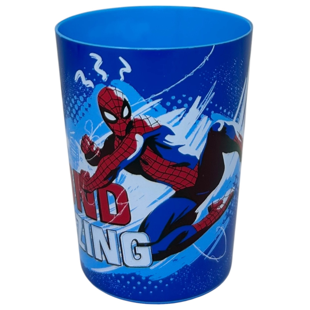 SET ACCESSORI CURA IGIENE ORALE SPIDERMAN MARVEL 4 PEZZI SPAZZOLINO ELETTRICO PER BAMBINI