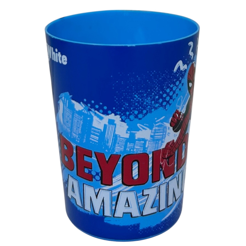 SET ACCESSORI CURA IGIENE ORALE SPIDERMAN MARVEL 4 PEZZI SPAZZOLINO ELETTRICO PER BAMBINI
