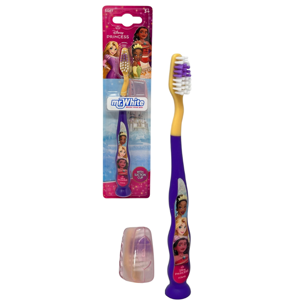 SPAZZOLINO PRINCIPESSE DISNEY SPAZZOLINO MANUALE ERGONOMICO CON SETOLE MORBIDE