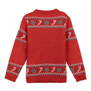 MAGLIONE NATALIZIO STITCH DISNEY MAGLIA DI NATALE PER BAMBINI 100% POLIESTERE - 2460