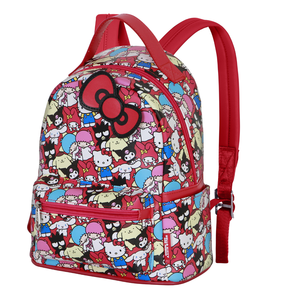 ZAINETTO DA PASSEGGIO HELLO KITTY SANRIO BORSA 25 CM TEMPO LIBERO - 07691