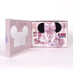 SET ACCESSORI MINNIE MOUSE DISNEY 24 PEZZI ACCESSORI CAPELLI BIGIOTTERIA - 2939
