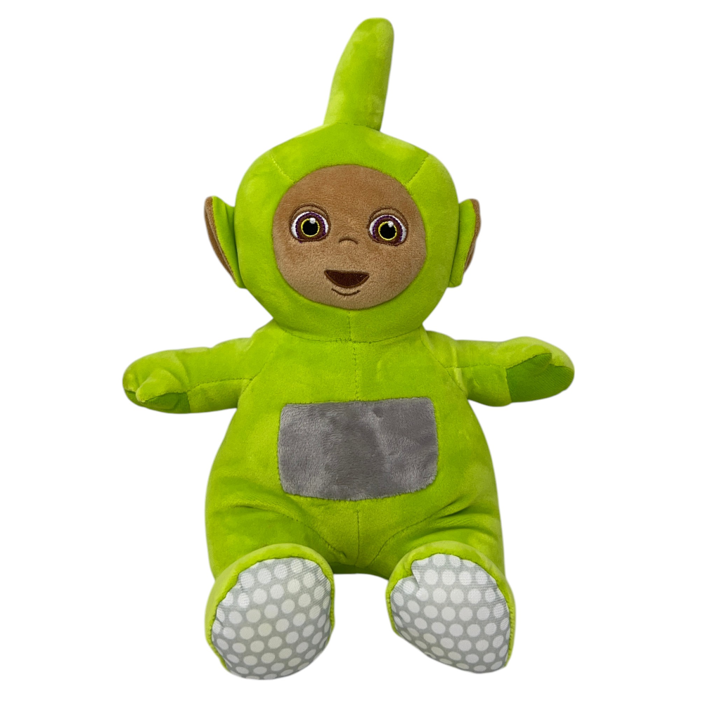 PELUCHE DIPSY TELETUBBIES MORBIDO PUPAZZO 37 CM IN FIBRA RICICLATA