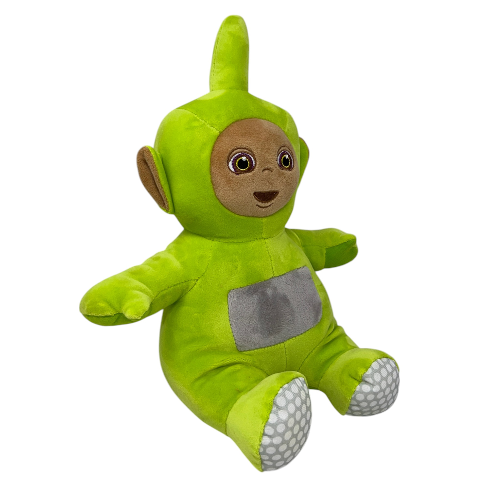 PELUCHE DIPSY TELETUBBIES MORBIDO PUPAZZO 37 CM IN FIBRA RICICLATA