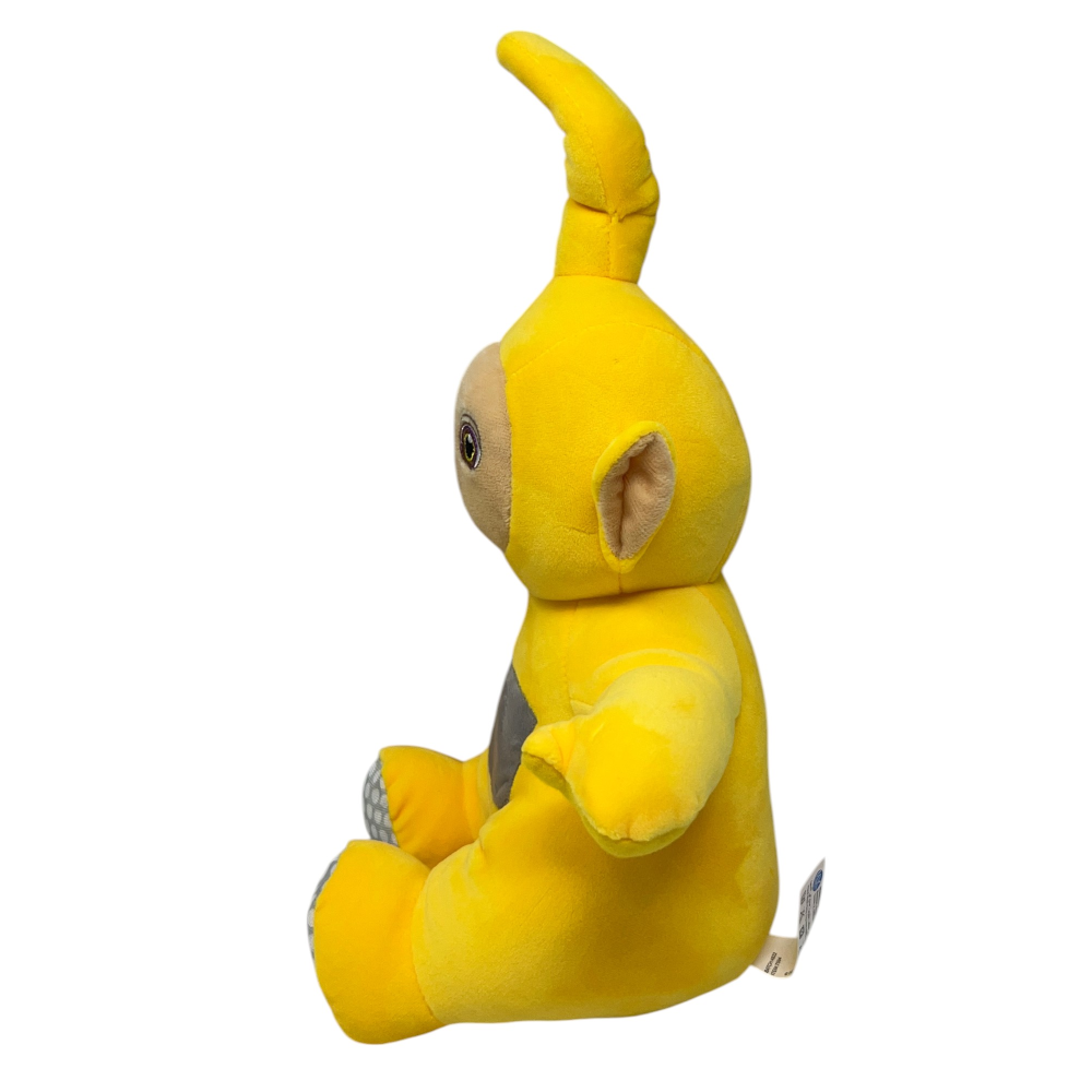 PELUCHE LAA-LAA TELETUBBIES MORBIDO PUPAZZO 37 CM IN FIBRA RICICLATA