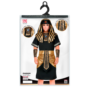 COSTUME VESTITO FARAONE TRAVESTIMENTO PER BAMBINI CARNEVALE COSPLAY - 0811
