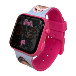 OROLOGIO A LED BARBIE MATTEL DA POLSO DIGITALE CON CINTURINO SILICONE - BB00033