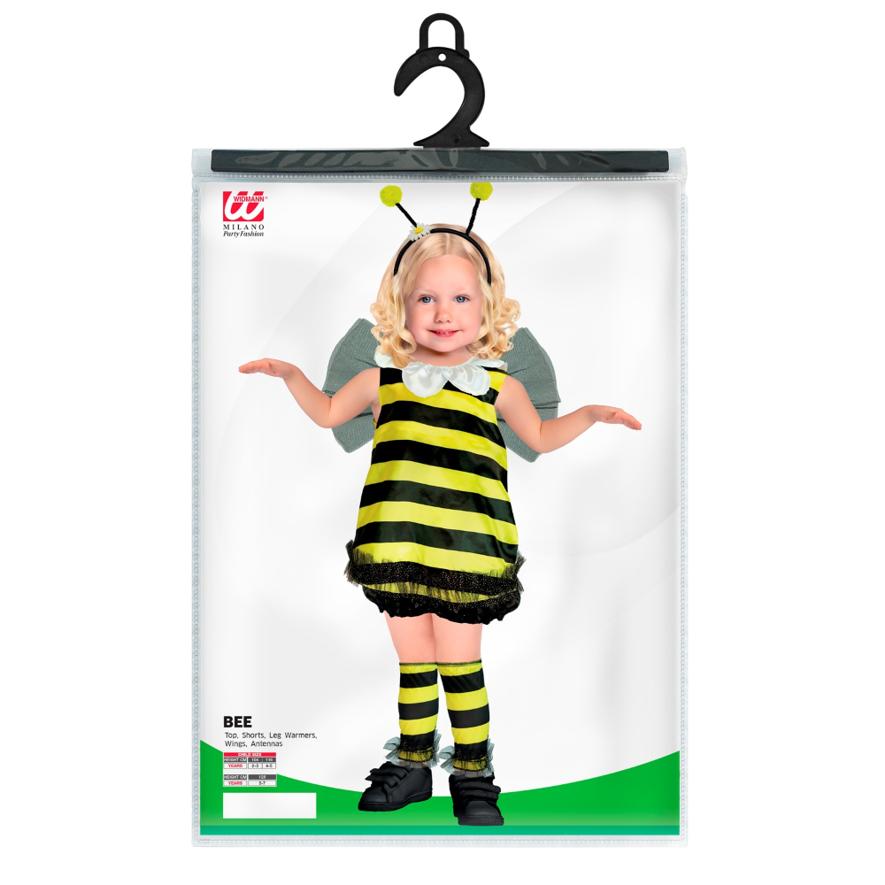 VESTITO CARNEVALE APE TRAVESTIMENTO COSTUME PER BAMBINI FESTE A TEMA - 2148