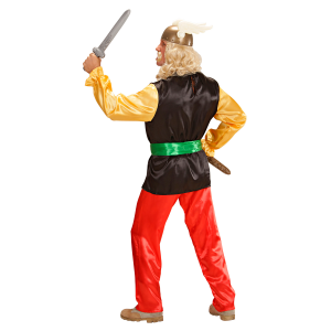 VESTITO CARNEVALE GAULOIS ASTERIX COSTUME TRAVESTIMENTO CARNEVALE UOMO - 5656