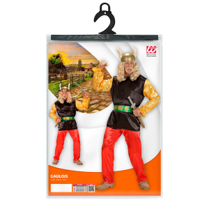 VESTITO CARNEVALE GAULOIS ASTERIX COSTUME TRAVESTIMENTO CARNEVALE UOMO - 5656