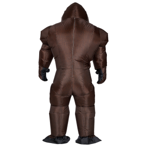 VESTITO CARNEVALE GORILLA COSTUME GONFIABILE TRAVESTIMENTO PER ADULTI TAGLIA UNICA - 75515