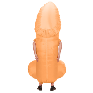 VESTITO CARNEVALE WILLY IL PENE COSTUME GONFIABILE TRAVESTIMENTO PER ADULTI TAGLIA UNICA - 7556P