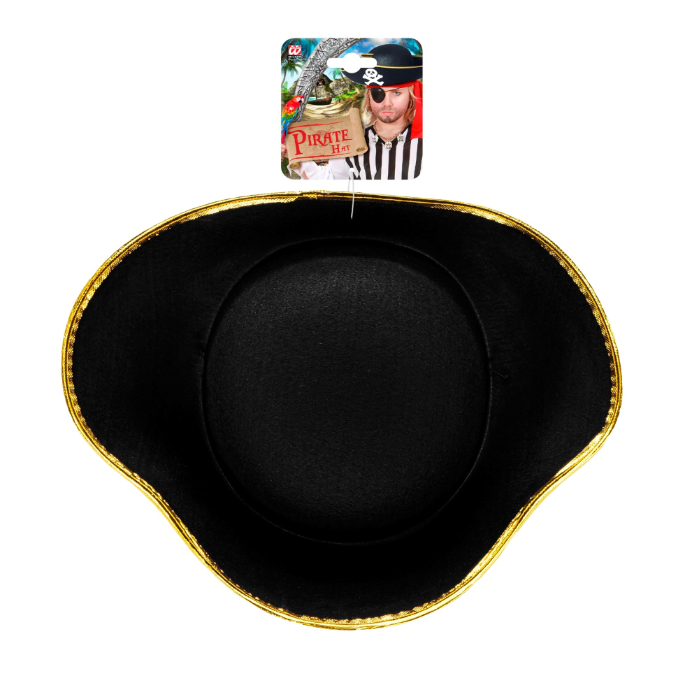 CAPPELLO PIRATA ACCESSORI ABITO VESTITO CARNEVALE BAMBINO - 3413P