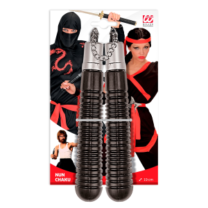NUNCHAKU NINJA ACCESSORI PER ABITO VESTITO TRAVESTIMENTO CARNEVALE BAMBINO