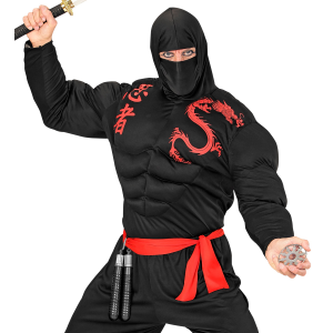 NUNCHAKU NINJA ACCESSORI PER ABITO VESTITO TRAVESTIMENTO CARNEVALE BAMBINO