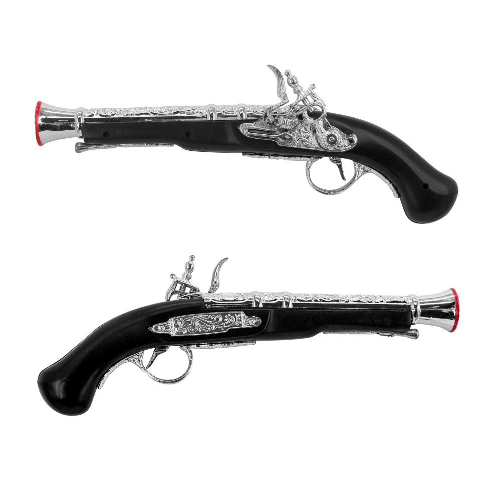 PISTOLA PIRATA ANTICA ACCESSORI PER ABITO VESTITO TRAVESTIMENTO CARNEVALE BAMBINO