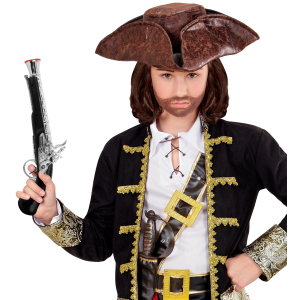 PISTOLA PIRATA ANTICA ACCESSORI PER ABITO VESTITO TRAVESTIMENTO CARNEVALE BAMBINO