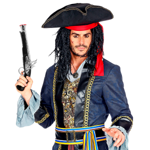 PISTOLA PIRATA ANTICA ACCESSORI PER ABITO VESTITO TRAVESTIMENTO CARNEVALE BAMBINO
