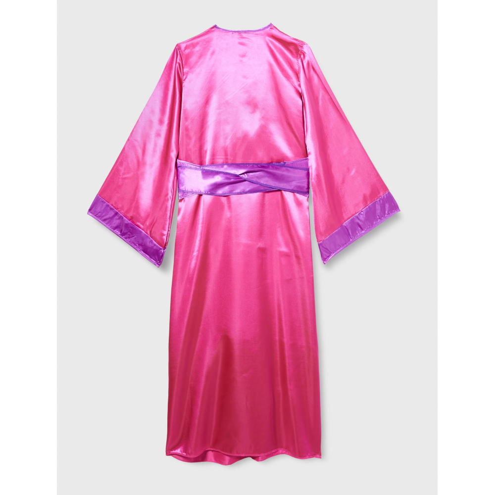 COSTUME VESTITO ABITO TRAVESTIMENTO CARNEVALE GEISHA KIMONO E CINTURA 5/13 ANNI - 3871