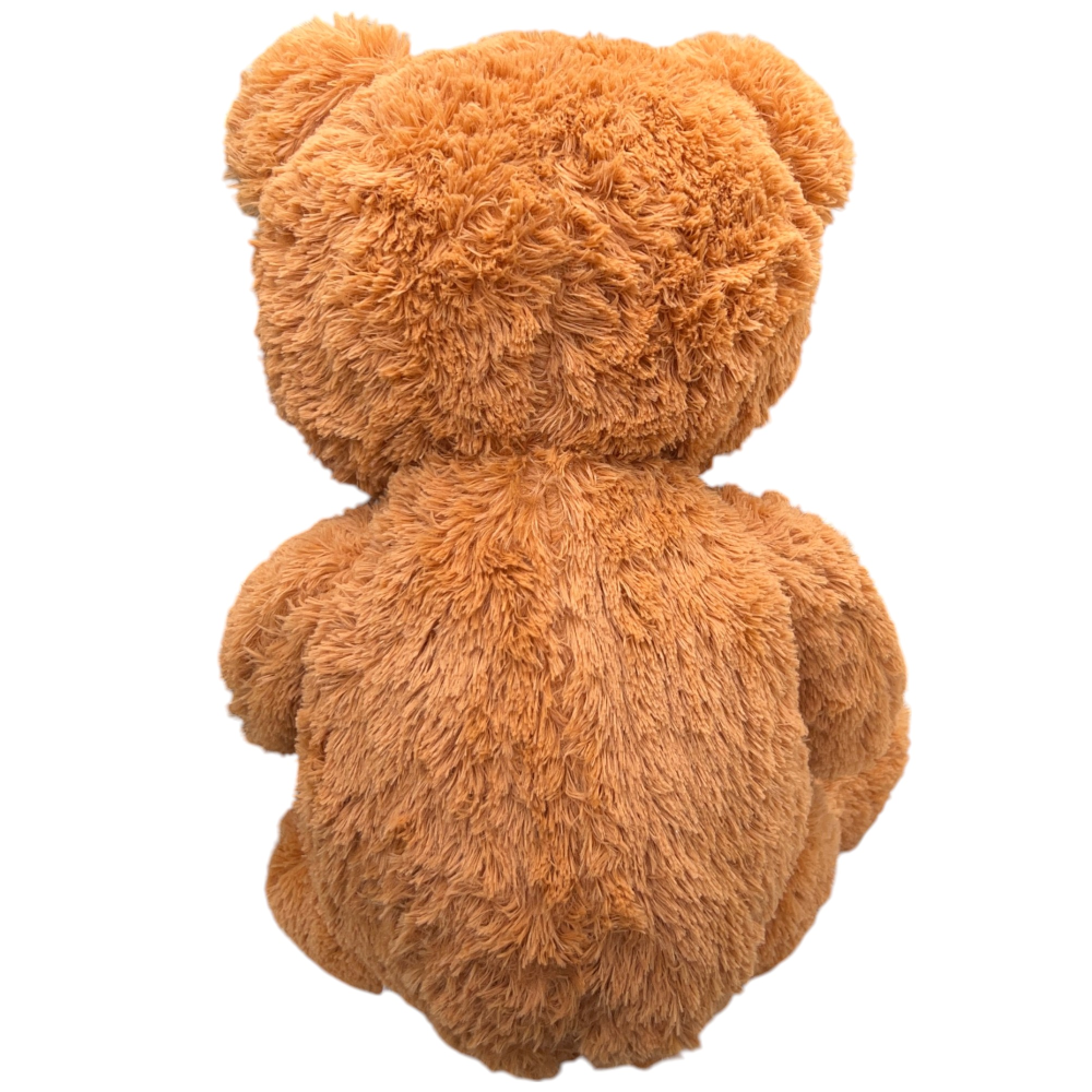 PELUCHE ORSO CON SCATOLA PUPAZZO IN MORBIDO POLIESTERE DA 70 CM IDEA REGALO - 23P23/60