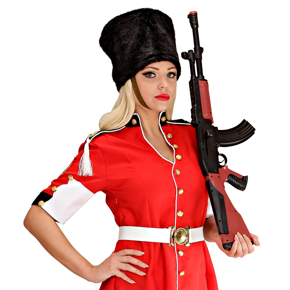 FUCILE D' ASSALTO KALASHNIKOV ACCESSORI PER ABITO VESTITO TRAVESTIMENTO CARNEVALE BAMBINO